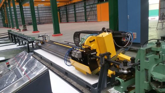 Equipo de formación de rollos de perfil abierto de acero para la producción de tubos industriales y perfiles estructurales