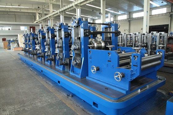 Molino de tubos soldados industriales de tamaño personalizable para producción de tubos redondos, cuadrados y rectangulares