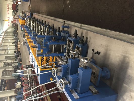 Máquina de soldadura de tubos de acero CR para tubos de alto nivel fabricados con bobinas laminadas en frío