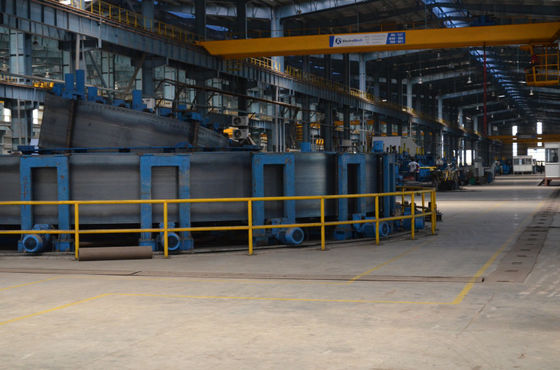 Máquina de fabricación de tubos de bandas de acero laminadas en frío con acabado en línea.