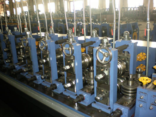 Máquina para fabricar tubos de acero galvanizado con soldadura de alta frecuencia para construcción y producción de tubos industriales
