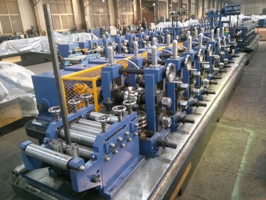 EN Máquina de fabricación de tubos de acero estándar para la producción de tubos soldados y aplicaciones de tubos estructurales