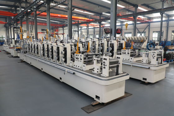 ZY20 High Speed Tube Mill Machine φ10-26mm Round Steel Pipe 0.4-1.5mm 90m/min HF Welding Line
