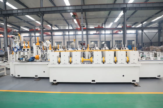 ZY20 Sizing Tube Mill Machine φ10-26mm Round Steel Pipe 6+6 Stand Turk Head 0.4-1.5mm 90m/min