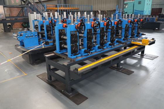 Máquina para fabricar tubos de acero galvanizado con soldadura de alta frecuencia para construcción y producción de tubos industriales