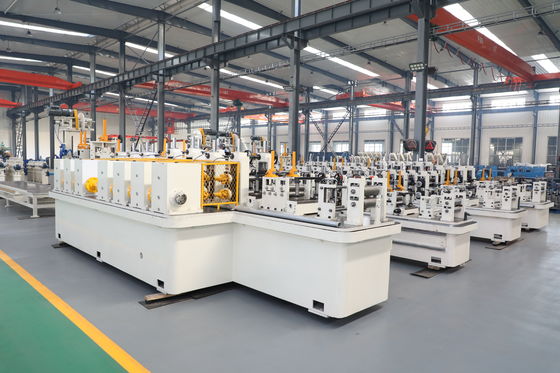 Máquina de rodar tubos de 12 ∼ 76 mm para aplicaciones de fabricación de tubos de muebles y tubos de núcleo
