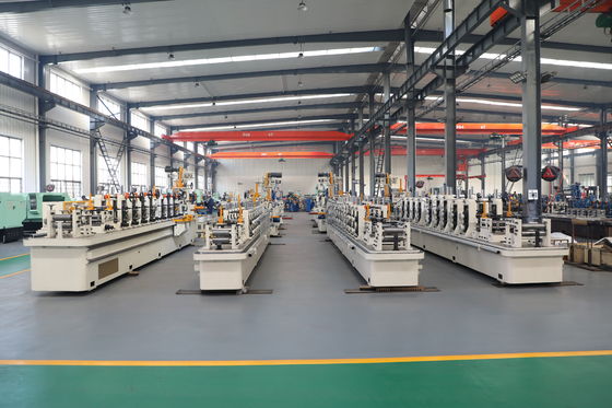 Máquina de acero del molino de tubo del perfil para el tubo del cuadrado del transporte del gas