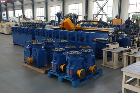 Soldador automático de tubos de acero al carbono ASMT de alta frecuencia para producción de tubos industriales estándar