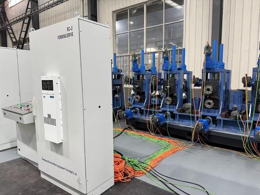 El volar consideró el tubo el formar de la máquina el tubo redondo de acero de la sección del tubo de 2 pulgadas