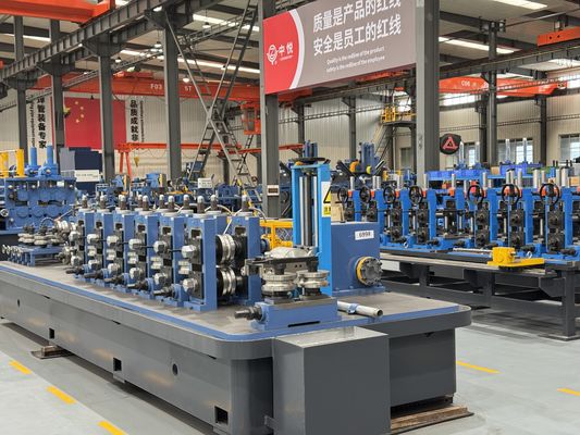 7.6 - Máquina para la fabricación de tubos y líneas de formación de rodillos de 16 mm para la producción de tubos de acero galvanizado de pequeño diámetro