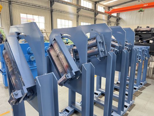 Máquina formadora de tubos de baja aleación de 20 × 20 mm–150 × 150 mm para producción de tubos cuadrados de hasta 100 m/min