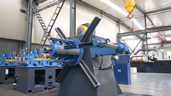 Máquina de formación de tubos de alta velocidad para la producción de tuberías API.