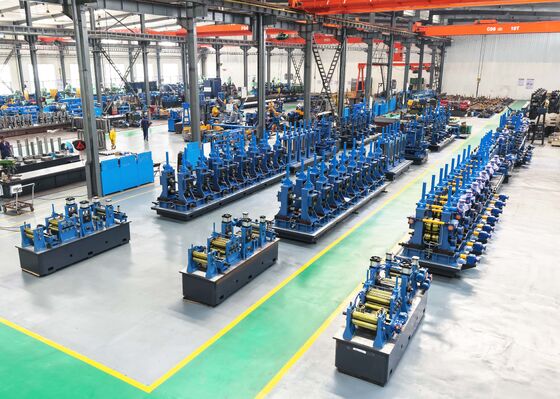ZY20 Turnkey Tube Mill Line φ10-26mm Round Steel Pipe 0.4-1.5mm 90m/min HF Welding Machine